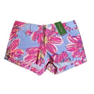 Lilly Pulitzer The Walsh Short Dahlia Purple Party Girl